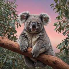 Obraz premium Sleepy Koala