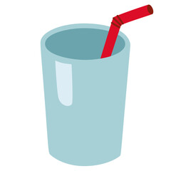 Cup with Straw
