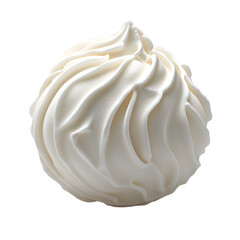 Creamy White Marshmallow Swirl Delightful Treat,