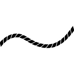 Fototapeta premium Ropes Shape Vector