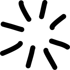 sparkling symbol doodle 