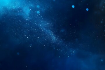 Obraz premium blue space background