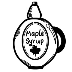 Canada meple syrup doodle 