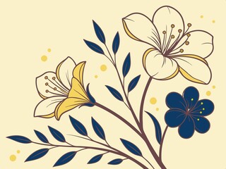 wild flower seamless pattern for textile design, seamless floral pattern, seamless floral background, seamless pattern with flowers