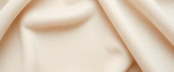 Fototapeta premium close up view of a white fabric
