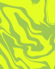 Abstract Yellow Liquid Marble Texture