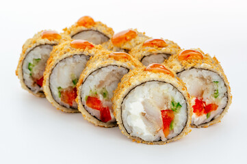 restaurant food on a white background