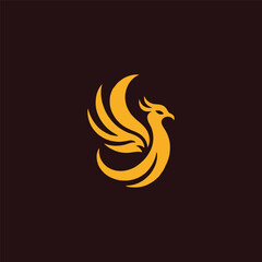 Fototapeta premium Phoenix Fire Logo