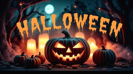 Kartki na święto halloween. Kolorowe czasami śmieszne i straszne jednocześnie. 