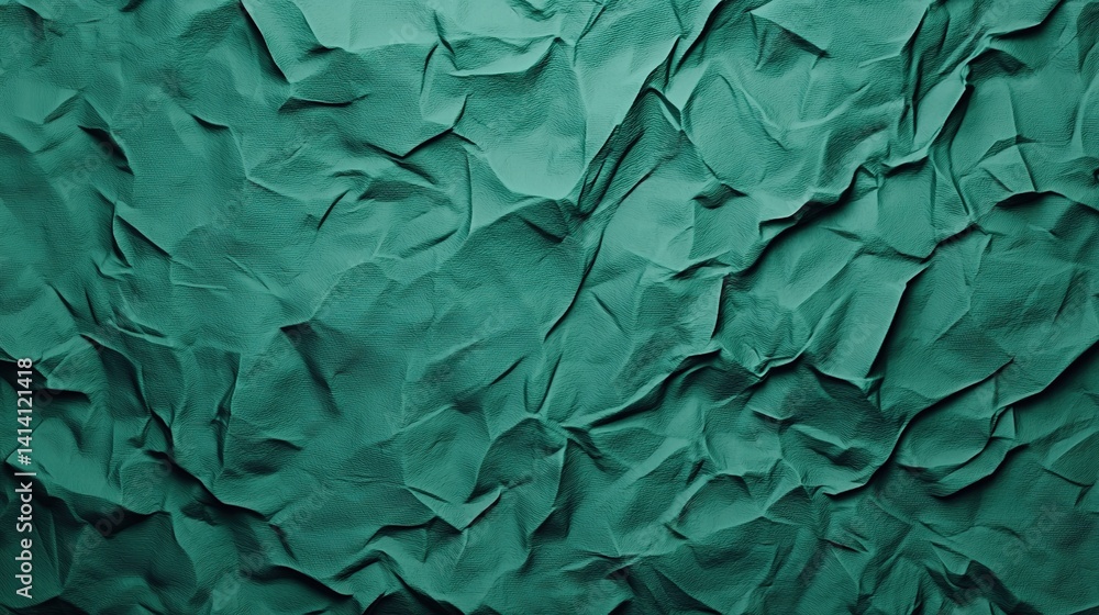 Poster rich dark green texture with soft lighting in artistic environment close-up perspective for design i