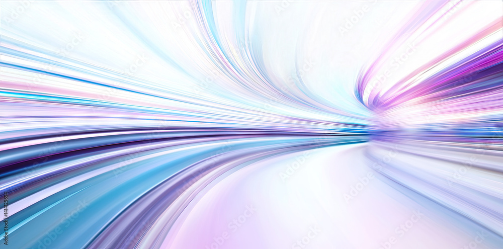 Poster a vibrant abstract flowing lines and colors creating a sense of motion and energy ideal for backgrou