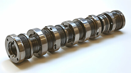 Precisely Engineered Metal Expansion Joints in a Row