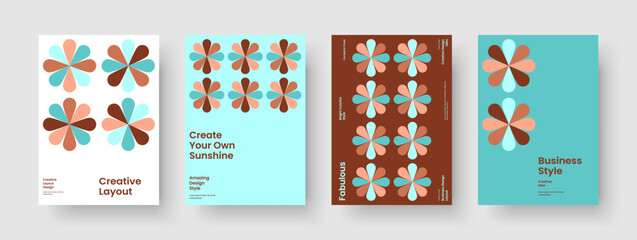 Isolated Book Cover Layout. Geometric Background Design. Abstract Report Template. Flyer. Business Presentation. Banner. Poster. Brochure. Pamphlet. Advertising. Leaflet. Brand Identity. Notebook