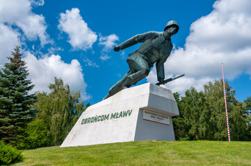 Monument to the Defenders of Mława in Uniszki, Uniszki Zawadzkie. Masovian Voivodeship, Poland	
