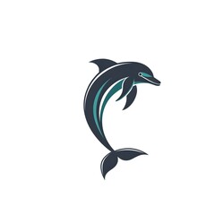 Naklejka premium dolphin vector illustration