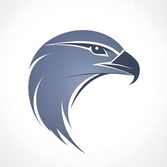 Naklejka premium eagle head vector