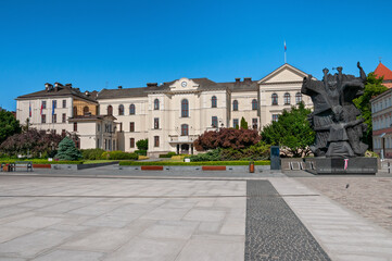 Town Hall, former Jesuit college. Bydgoszcz, Kuyavian-Pomeranian Voivodeship, Poland