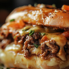 pulled pork sandwich