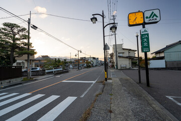 Historic old road “Salt Road” which is also a long distance hiking course and its surroundings