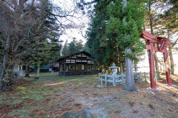 Historic old road “Salt Road” which is also a long distance hiking course and its surroundings