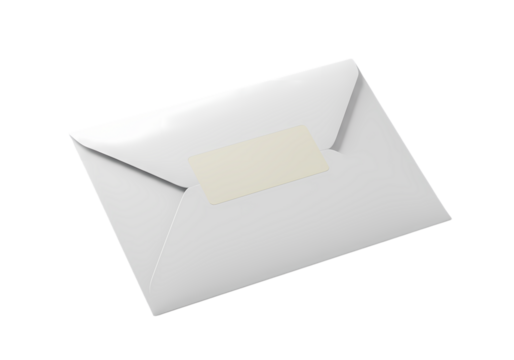White Envelope Image: Free Download on Transparent  background
