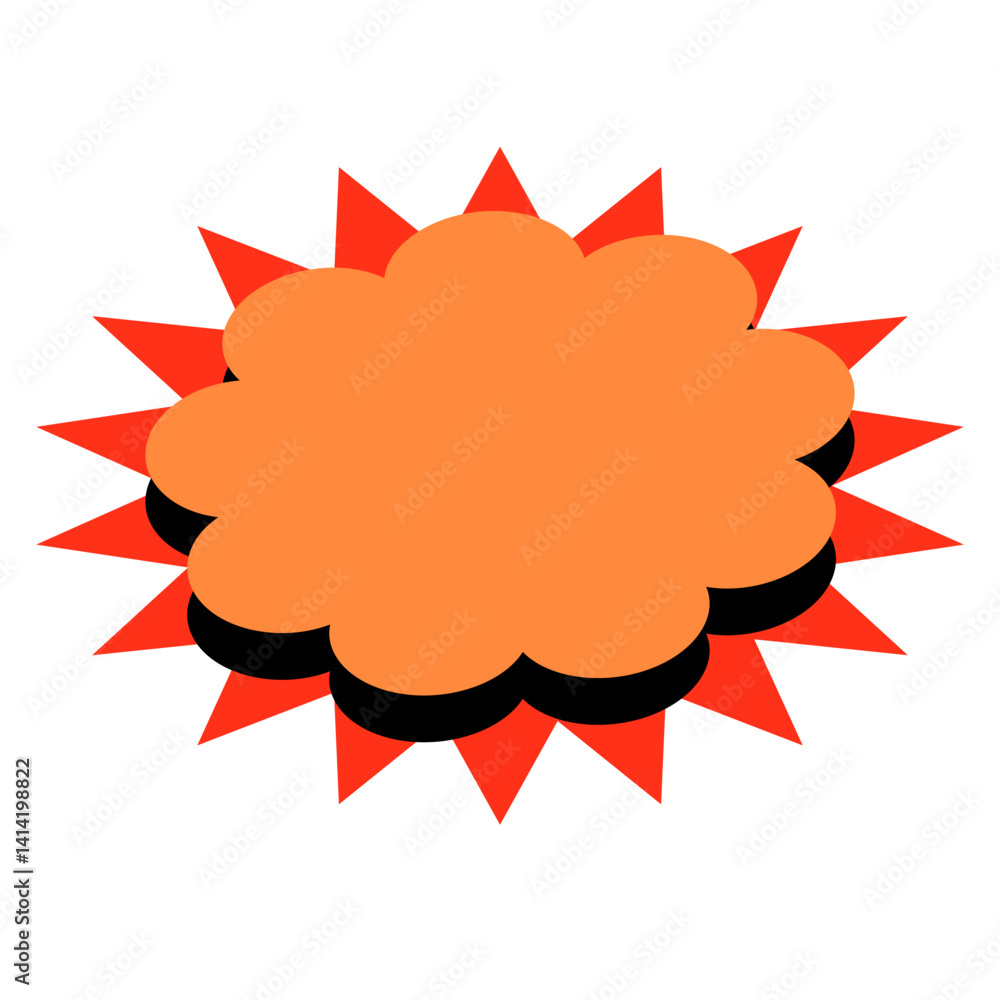 Poster Message bubbles Message frames