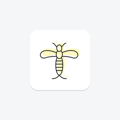 Mayfly, vector, pixel perfect, illustrator file