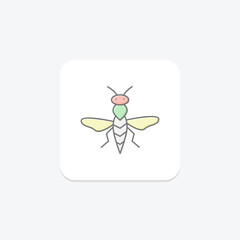 Gallwasp, vector, pixel perfect, illustrator file