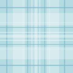 Check plaid pattern in blue and beige. Seamless light pastel houndstooth tartan for dress, jacket, coat, scarf, other modern spring summer autumn winter fashion fabric design.	