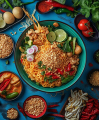 traditional Thai street food