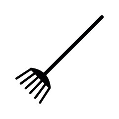 shovel on a white background