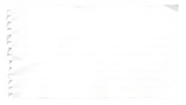 small notepad page isolated on white background PNG. GENERATIVE AI