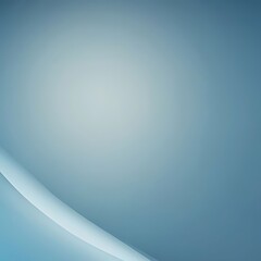 Obraz premium Abstract Blue Gradient Background with Subtle Curve