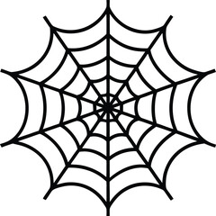 Spider Web Vector | Halloween, Gothic & Nature Inspired Decorative Icon