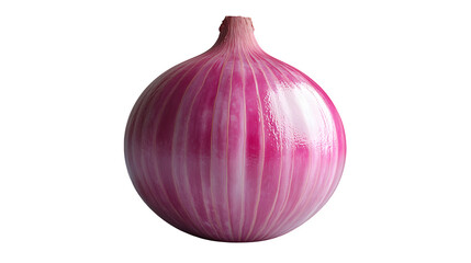 Whole fresh onion isolated on white background, HD and realistic