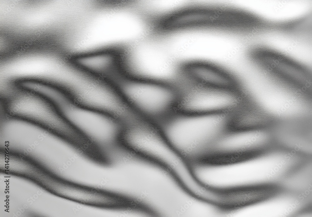 Poster shiny silver foil texture background in high resolution with metallic realistic surface for design u