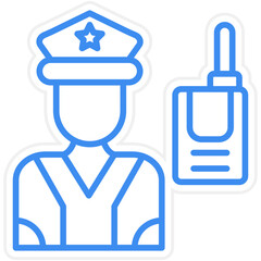 Security Guard icon style