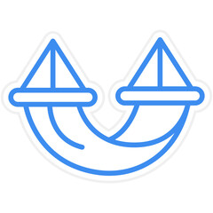 Hammock icon style