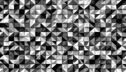 Dynamic geometric patterns abstract art digital design monochrome environment close-up view modern aesthetics