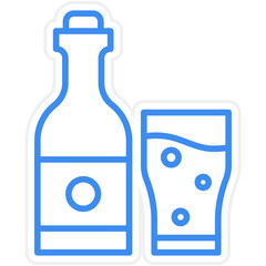 Alcohol icon style