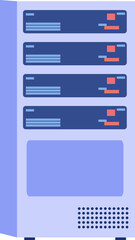 Computer Server Illustration