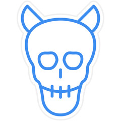 Devil icon style