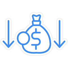 Loss Rebates icon style