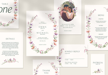 Romantic Floral Wedding Suite