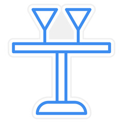 Table icon style