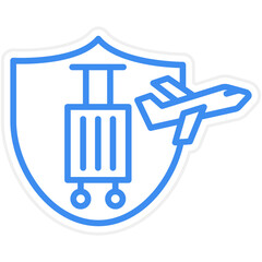 Travel Insurance icon style