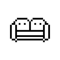 couch object sofa pixel art