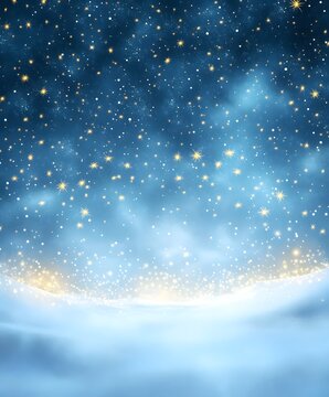 abstract background with stars
