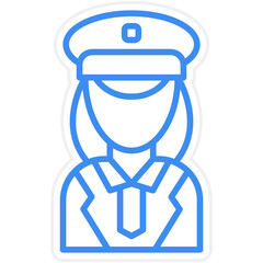 Lady Driver icon style