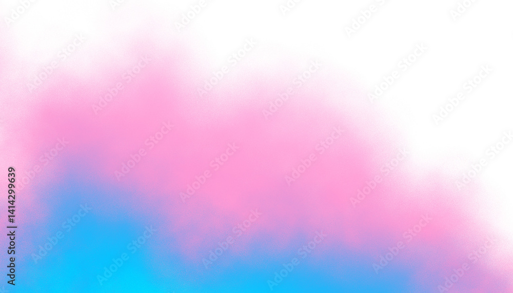 Poster Abstract blurred grainy gradient background . Colorful digital grain soft noise effect pattern. Lo-fi multicolor vintage retro. VHS Glitch cloudy